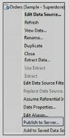 In a multi-developer environment, how do we make sure that all the developers are using the same datasource structure?