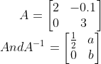 then (a + b) equals